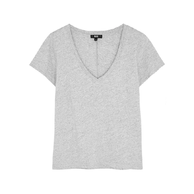 Shop Paige Zaya Grey Jersey T-shirt