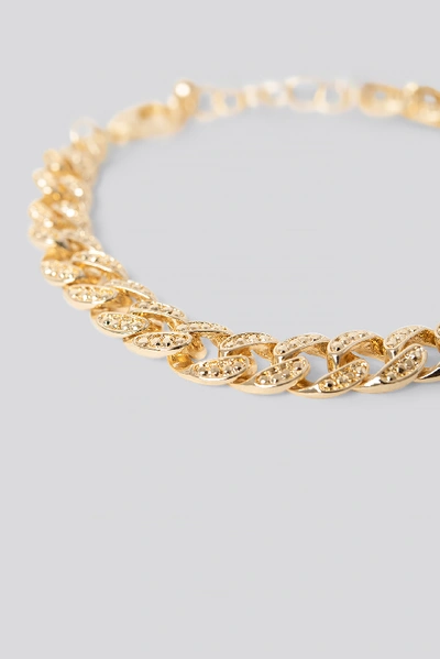 Shop Na-kd Chunky Chain Anklet - Gold
