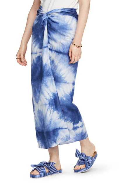 knotted maxi skirt
