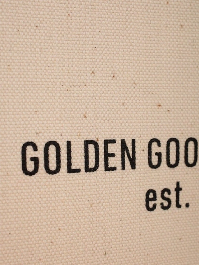 Shop Golden Goose California Canvas Tote Bag In Neutrals