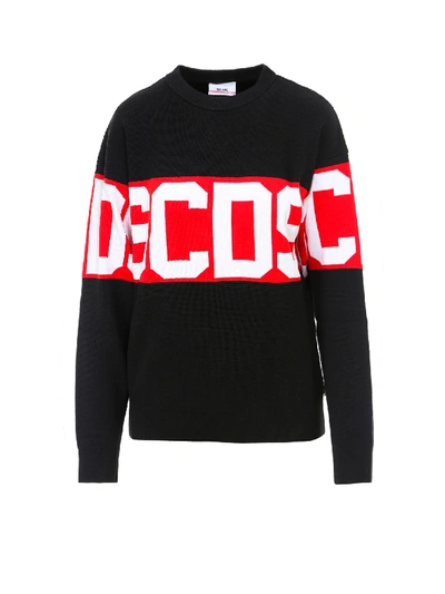 Shop Gcds Sweater In Black