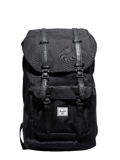 Shop Herschel Supply Co Little America Backpack In Black