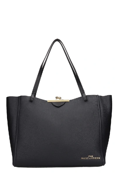 Shop Marc Jacobs Tote In Black Leather