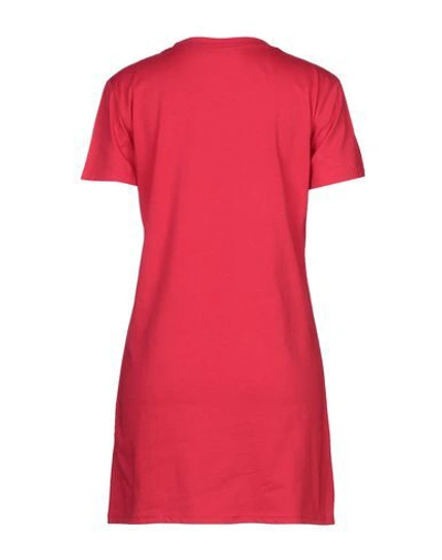 Shop Chiara Ferragni Woman Mini Dress Red Size M Cotton