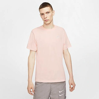 Shop Nike Sportswear Club T-shirt In Pink