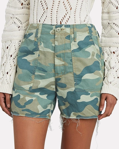 Shop Mother Shaker Chop Camouflage Shorts In Multi