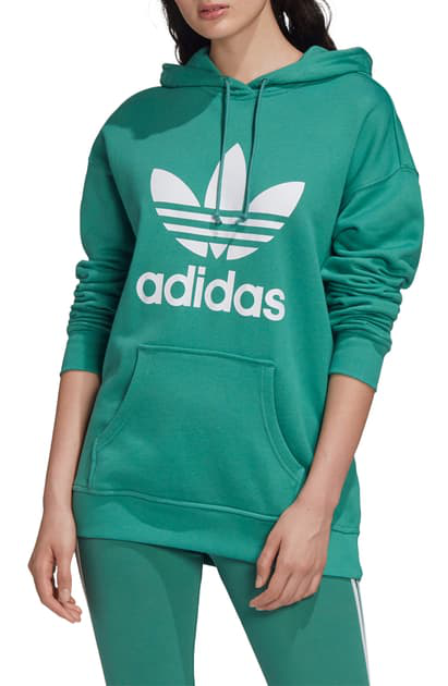adidas originals adicolor cotton trefoil hoodie
