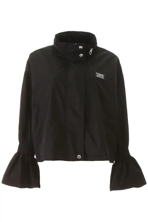 black rainproof jacket