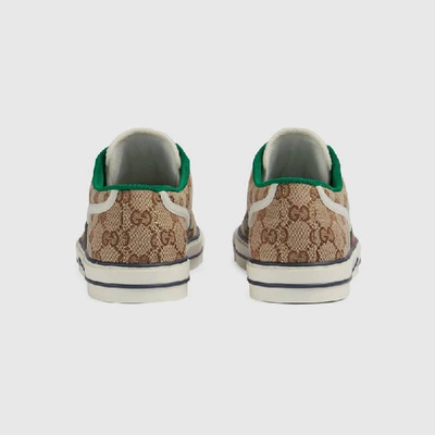 Shop Gucci Gg Herrensneaker Mit Tennis 1977 In Beige