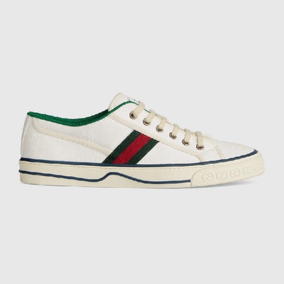 Shop Gucci Men's  Tennis 1977 Sneaker In White