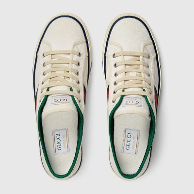 Shop Gucci Men's  Tennis 1977 Sneaker In White