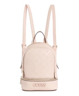 guess gold backpack