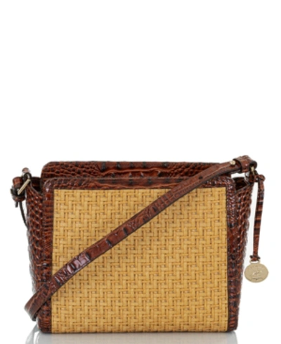 Shop Brahmin Carrie Crossbody In Natural Chatham