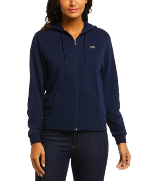 lacoste hoodie women's