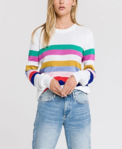 Shop English Factory Women's Ef-multi Striped Sweater