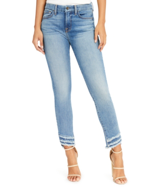 fringe ankle jeans