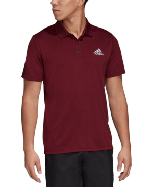 adidas maroon polo