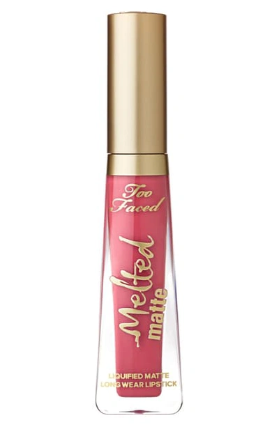 Shop Too Faced Melted Matte Liquid Longwear Lipstick In Stay The Night
