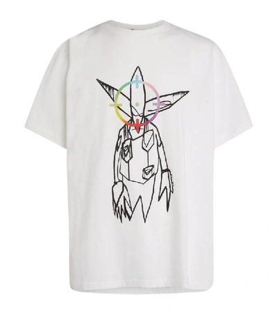 Shop Off-white X Futura Alien T-shirt