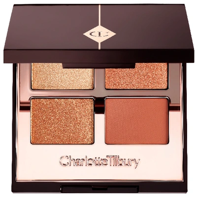 Shop Charlotte Tilbury Luxury Eyeshadow Palette - Eye Color Magic Collection Copper Charge 4 X 0.17 oz/ 5 G