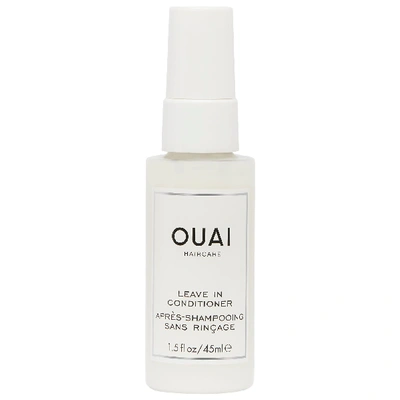 Shop Ouai Mini Detangling And Frizz Fighting Leave In Conditioner 1.5 oz/ 45 ml