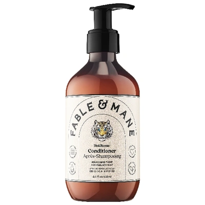 Shop Fable & Mane Holiroots Hydrating Conditioner 8.5 oz/ 250 ml