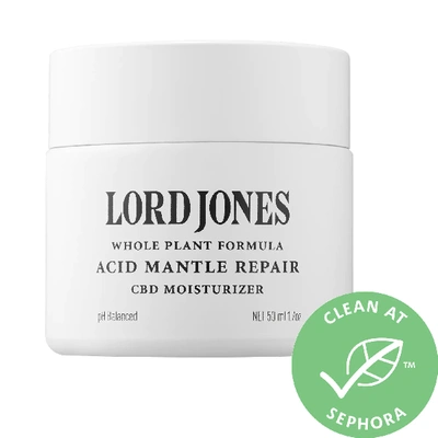 Shop Lord Jones Acid Mantle Repair Moisturizer With 250mg Cbd And Ceramides 1.7 oz/ 50 ml