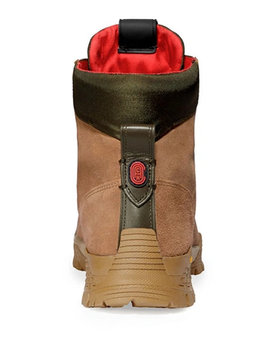 Shop Coach Men's Hybrid Urban Suede Hiking Boots In Brown