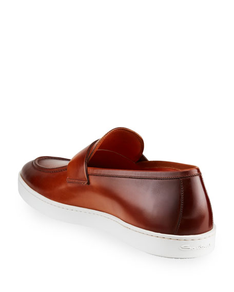 santoni pace slip on
