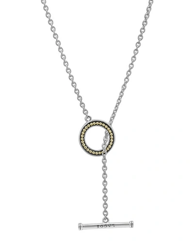 Shop Lagos Luna Pearl Toggle Necklace