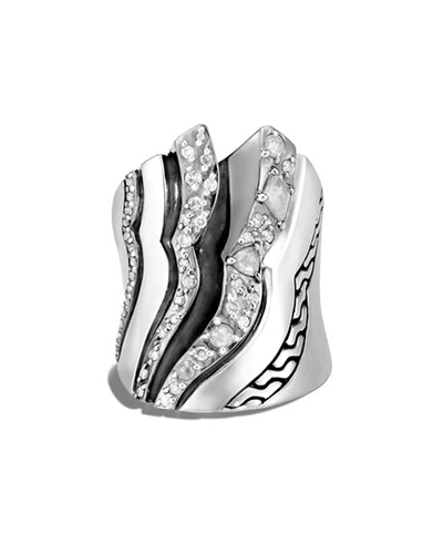 Shop John Hardy Lahar Diamond Saddle Ring