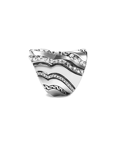 Shop John Hardy Lahar Diamond Saddle Ring