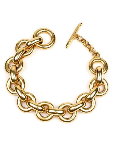 Shop Ben-amun Round-link Chain Bracelet In Gold