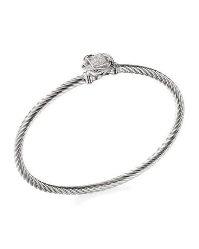 Shop David Yurman Infinity Bracelet With Diamonds