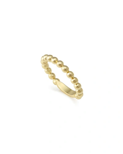 Lagos Caviar Stack Ring In Gold