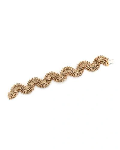 Shop Miseno Ventaglio 18k Rose Gold Brown Diamond Bracelet
