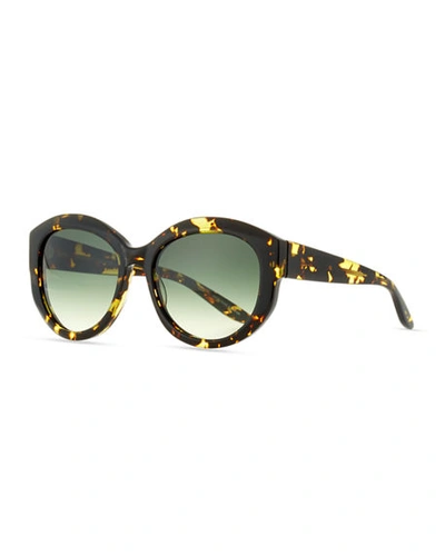 Shop Barton Perreira Patchett Gradient Sunglasses In Heroine Chic