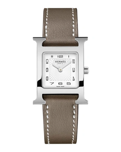 Shop Herm S Heure H Watch, Small Model, 25 Mm