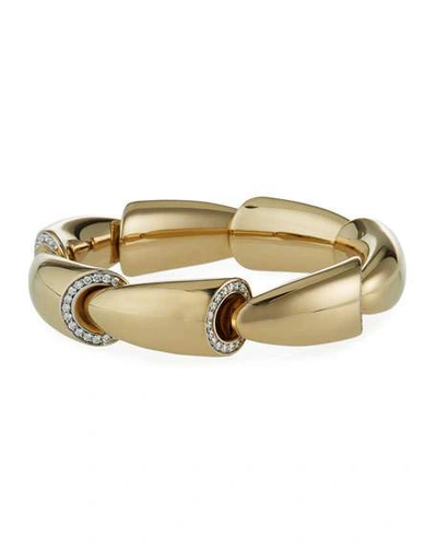 Shop Vhernier 18k White Gold Diamond-edge Bracelet