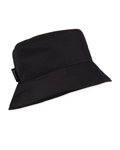 Shop Moncler Bucket Hat In Black