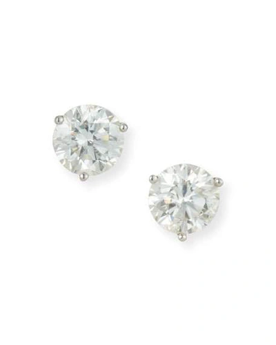 Shop American Jewelery Designs Platinum Diamond Earrings