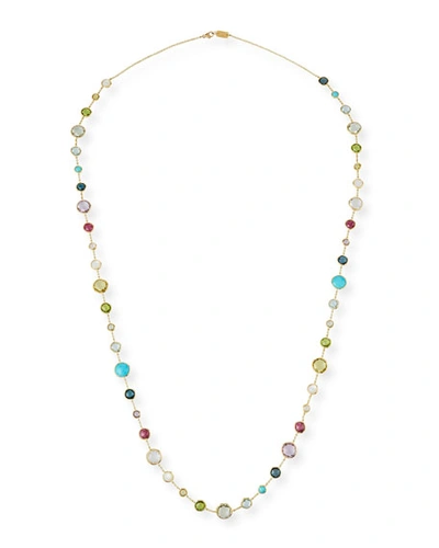 Shop Ippolita Lollitini Long Necklace In 18k Gold In Multi