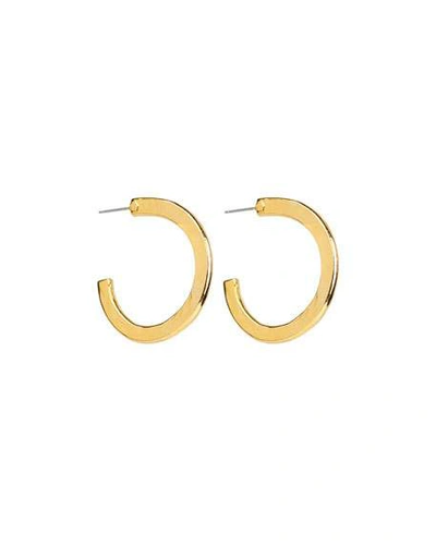 Shop Ben-amun Flat Hoop Earrings In Gold