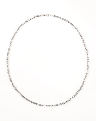 Shop Konstantino Chain Necklace, 18" In Silver