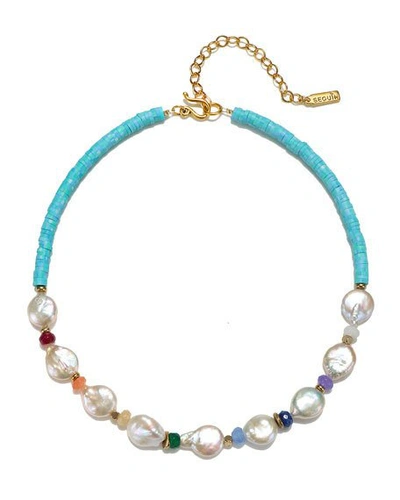 Shop Sequin Multi-pearl Necklace