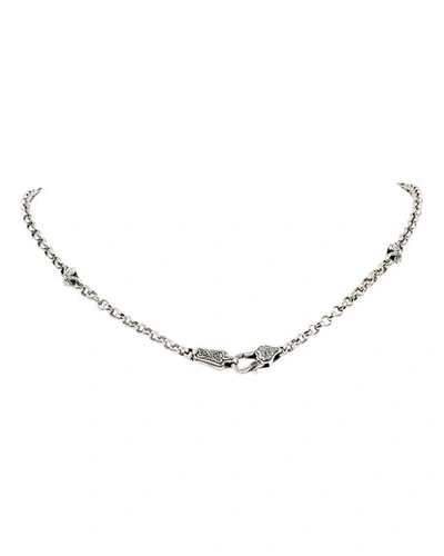 Shop Konstantino Hestia Station Necklace In Mother Of Pearl
