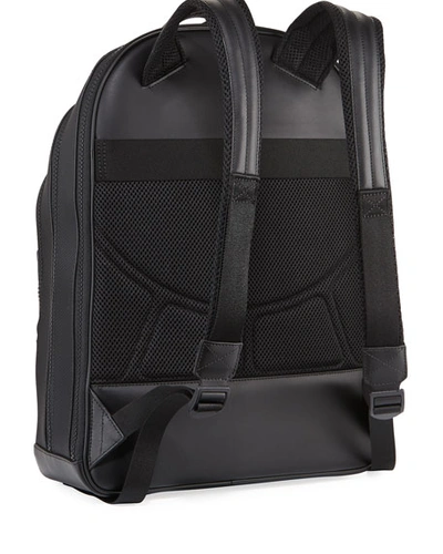 Shop Montblanc Men's Extreme 2.0 Printed Leather Backpack In Black