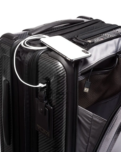 Shop Tumi Continental Expandable Wheeled Carry-on Luggage In Black