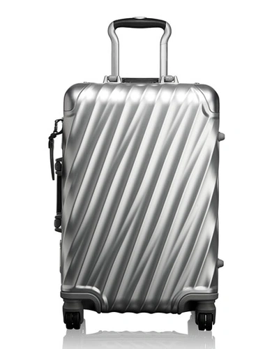Shop Tumi International Carry-on Luggage, Gray In Silver