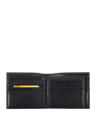 Shop Tumi Delta Global Center Flip Pass Card Case In Black